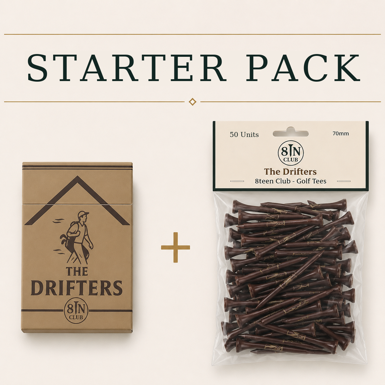 The Drifters Starter Pack (20 + 50 tees)